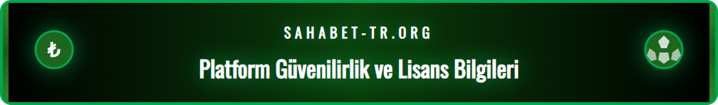 Saha bet platformunun Curacao eGaming lisans bilgilerini ve güvenlik sertifikalarını gösteren detaylı bir infografik.