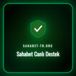 Sahabet canlı destek penceresi ve müşteri temsilcisi ile yazışma
