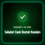 Sahabet canlı destek ekibinin kullanıcı sorunlarını çözdüğü an.