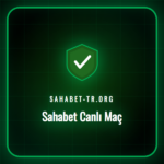 Sahabet canlı maç özelliği ile bir futbol maçını HD kalitede izleyen kullanıcı.