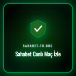 Sahabet canlı maç izle ekranında bir futbol maçını takip eden bir kullanıcı ve arka planda stadyum atmosferi.
