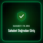 Sahabet doğrudan giriş arayüzünü gösteren bir dizüstü bilgisayar ekranı