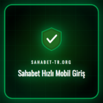 Sahabet hızlı mobil giriş ekranını gösteren akıllı telefon ve bahis kuponu