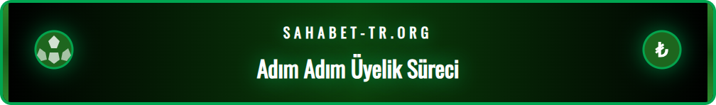 Sahabet anlık giriş sonrası üyelik formunu dolduran bir kullanıcı