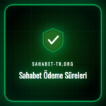 Sahabet ödeme sürelerini gösteren bir infografik, farklı para çekme yöntemleri ve işlem hızları detaylı olarak listeleniyor.