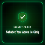 Sahabet yeni adres ile giriş ekranını gösteren bir dizüstü bilgisayar