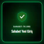 Sahabet yeni giriş adresine güvenli erişim için bir dizüstü bilgisayar ekranı ve kilit simgesi.