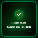 Sahabet yeni giriş linki ile platformun en güncel arayüzüne erişim sağlanırken görünen ekran.